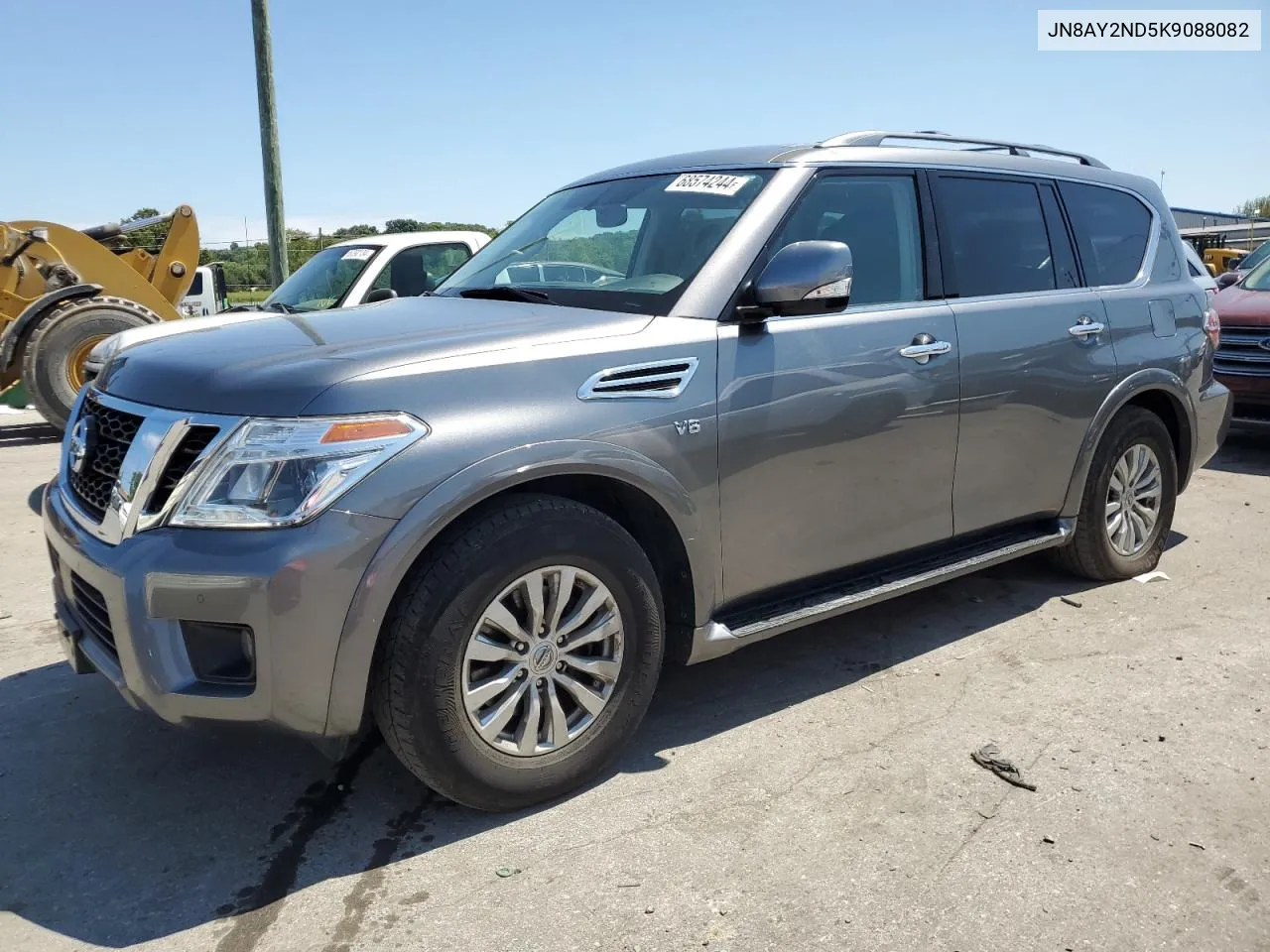 JN8AY2ND5K9088082 2019 Nissan Armada Sv