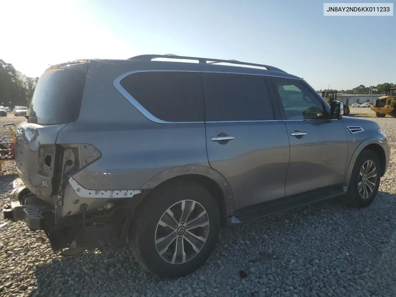 JN8AY2ND6KX011233 2019 Nissan Armada Sv