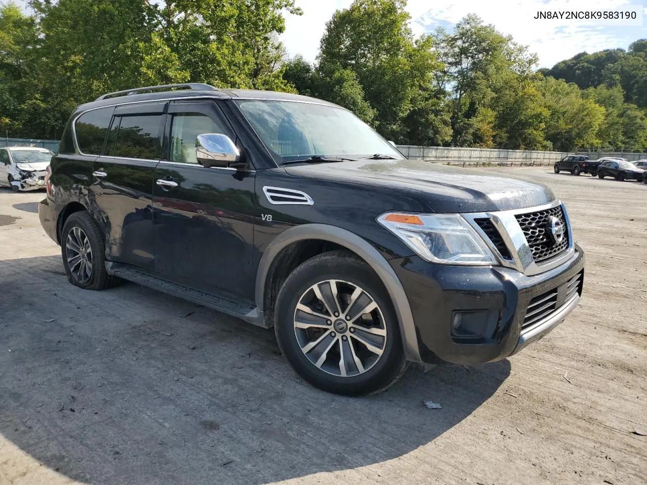 2019 Nissan Armada Sv VIN: JN8AY2NC8K9583190 Lot: 69113634