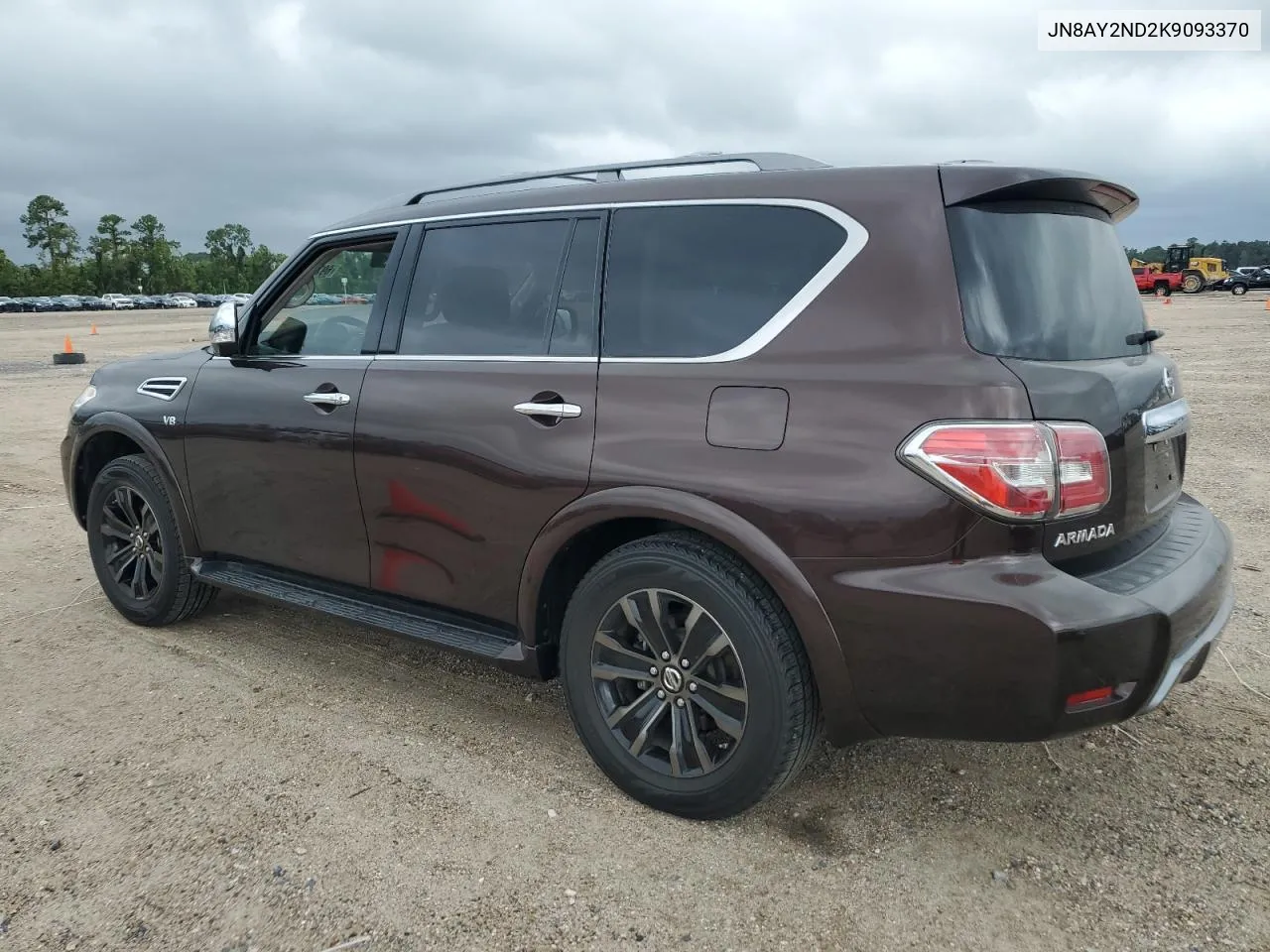 JN8AY2ND2K9093370 2019 Nissan Armada Sv