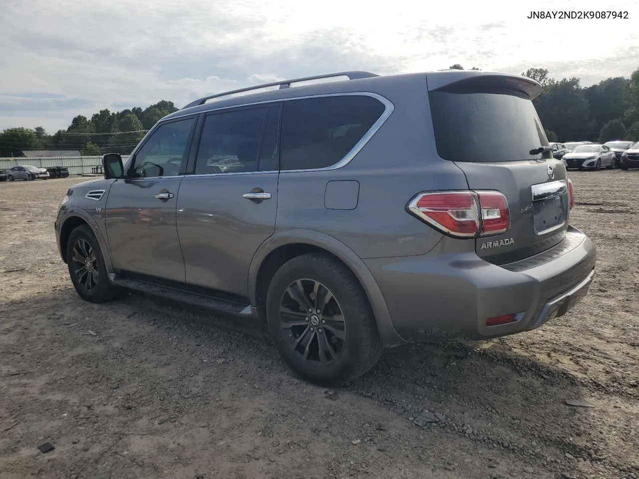 2019 Nissan Armada Sv VIN: JN8AY2ND2K9087942 Lot: 70301664