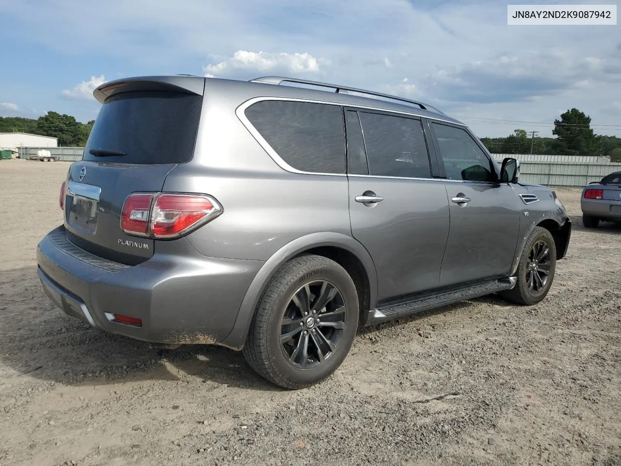 2019 Nissan Armada Sv VIN: JN8AY2ND2K9087942 Lot: 70301664