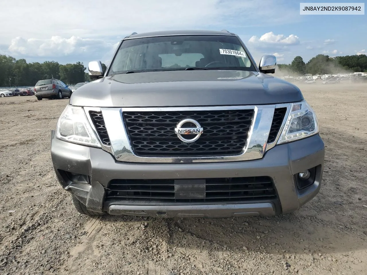 2019 Nissan Armada Sv VIN: JN8AY2ND2K9087942 Lot: 70301664