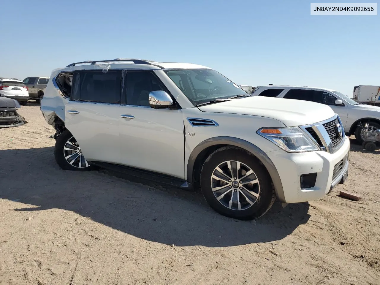 JN8AY2ND4K9092656 2019 Nissan Armada Sv