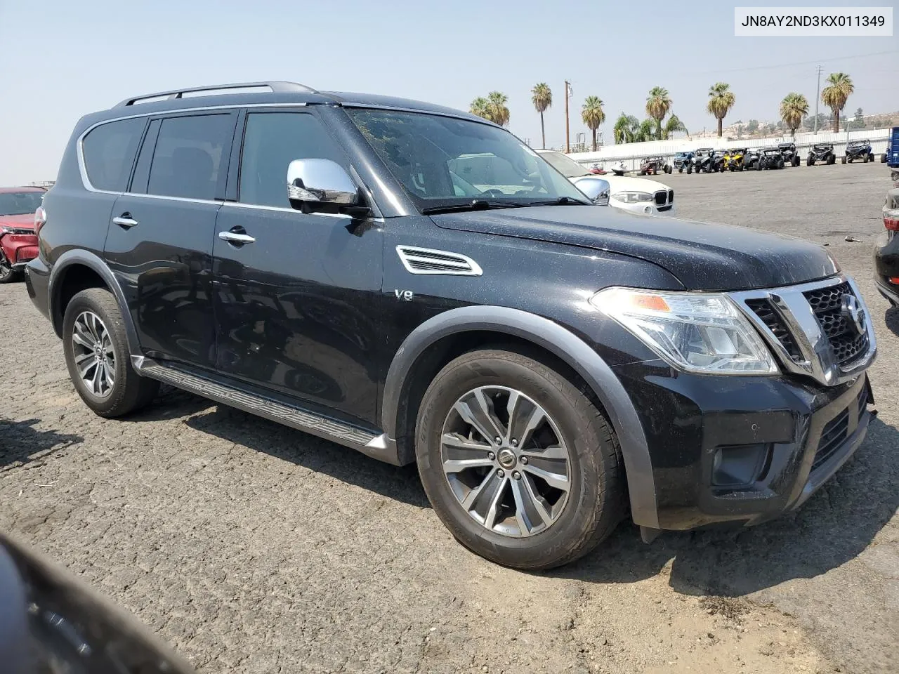 2019 Nissan Armada Sv VIN: JN8AY2ND3KX011349 Lot: 71319524