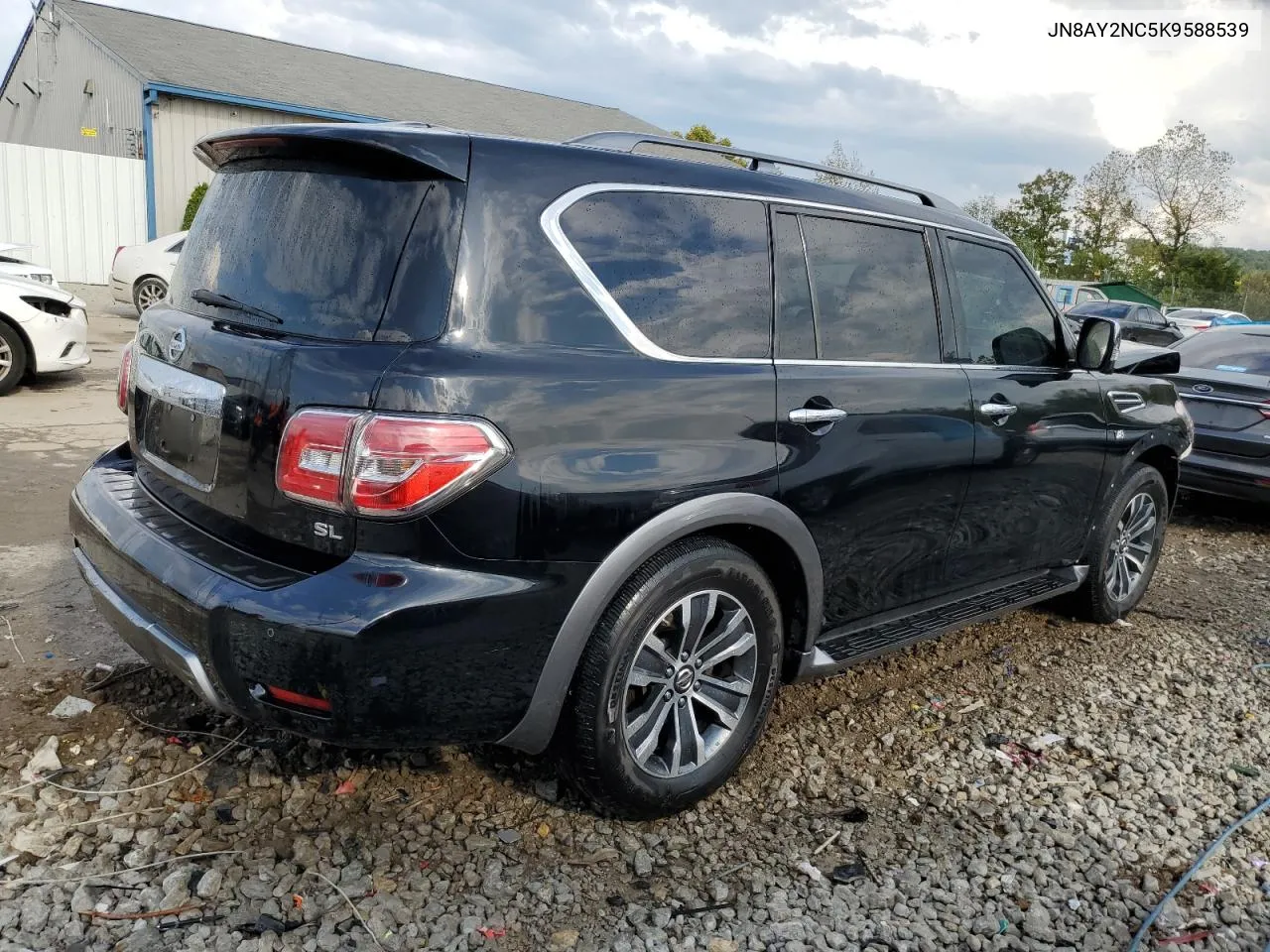 2019 Nissan Armada Sv VIN: JN8AY2NC5K9588539 Lot: 72346124