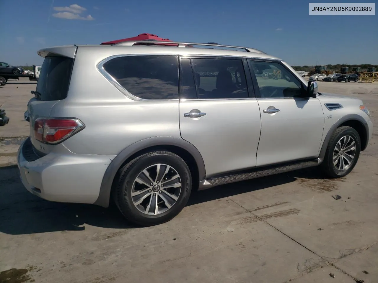 2019 Nissan Armada Sv VIN: JN8AY2ND5K9092889 Lot: 72641274