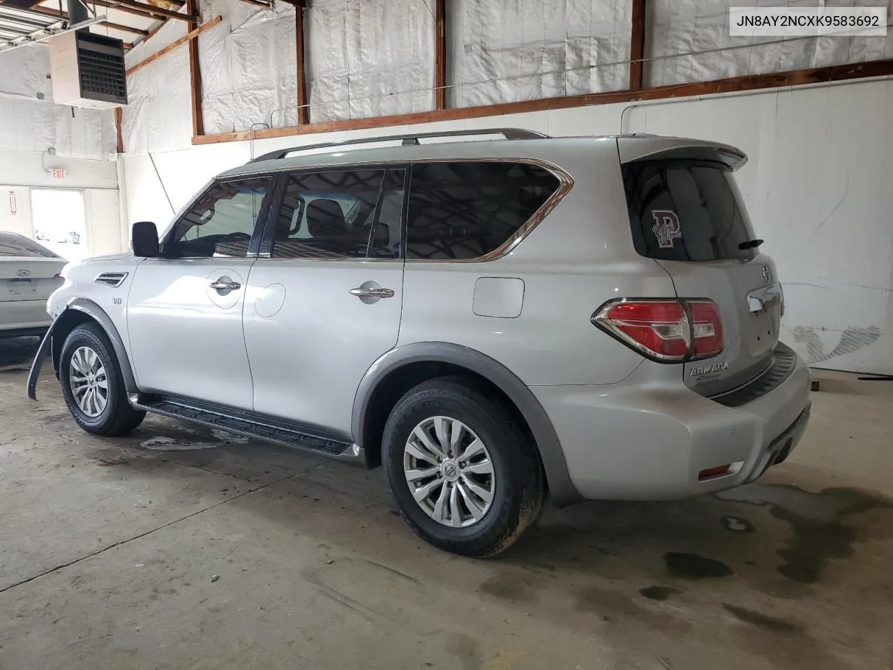 2019 Nissan Armada Sv VIN: JN8AY2NCXK9583692 Lot: 72683164