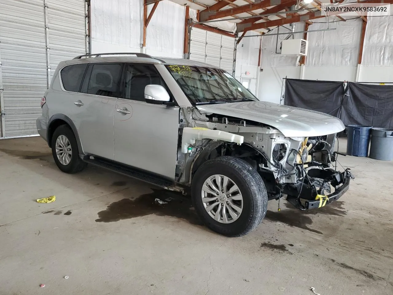 2019 Nissan Armada Sv VIN: JN8AY2NCXK9583692 Lot: 72683164