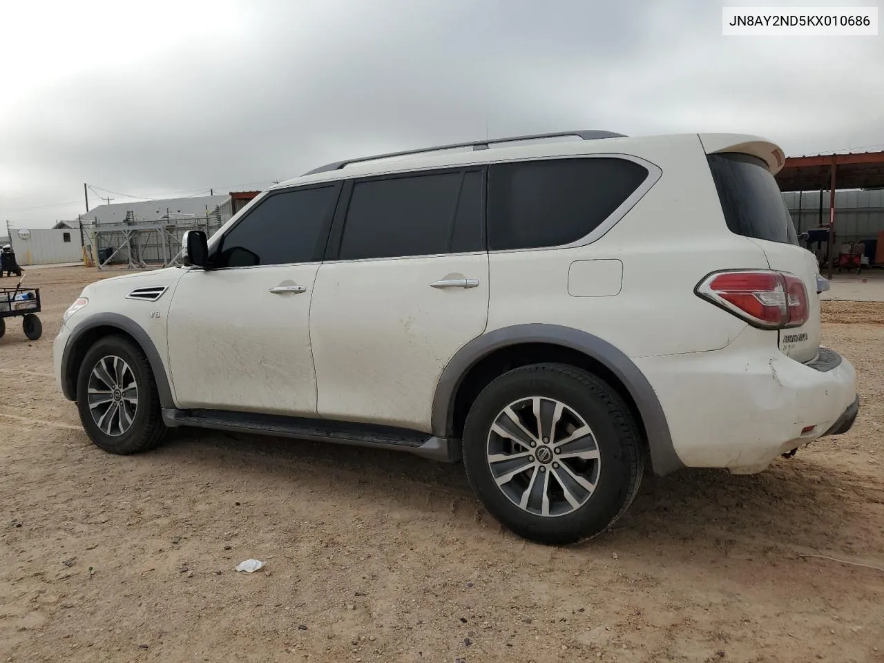 2019 Nissan Armada Sv VIN: JN8AY2ND5KX010686 Lot: 72778514