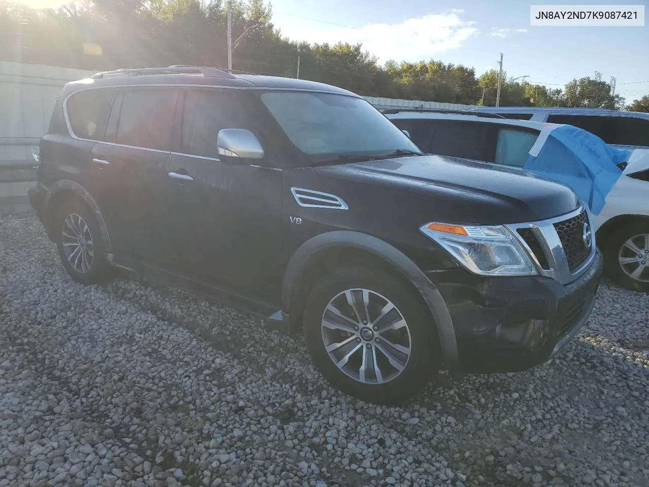 2019 Nissan Armada Sv VIN: JN8AY2ND7K9087421 Lot: 73216224