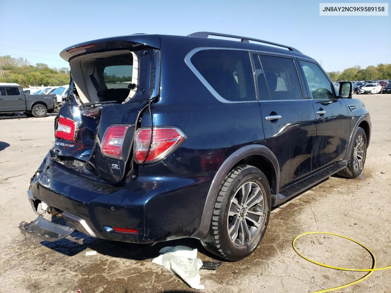 2019 Nissan Armada Sv VIN: JN8AY2NC9K9589158 Lot: 73227194