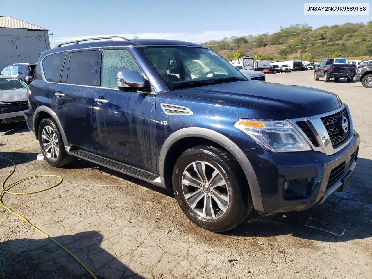 2019 Nissan Armada Sv VIN: JN8AY2NC9K9589158 Lot: 73227194