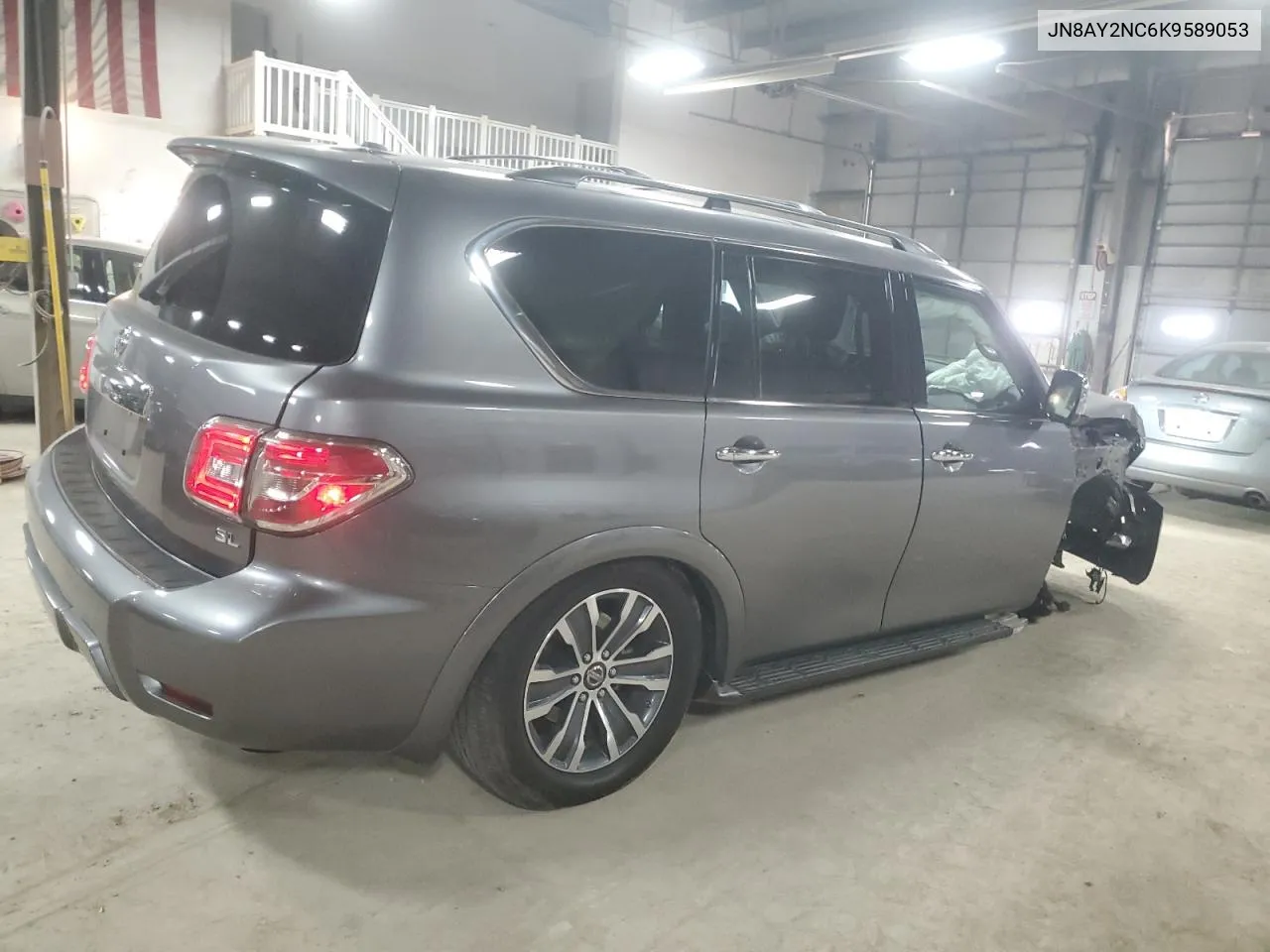 2019 Nissan Armada Sv VIN: JN8AY2NC6K9589053 Lot: 74179304