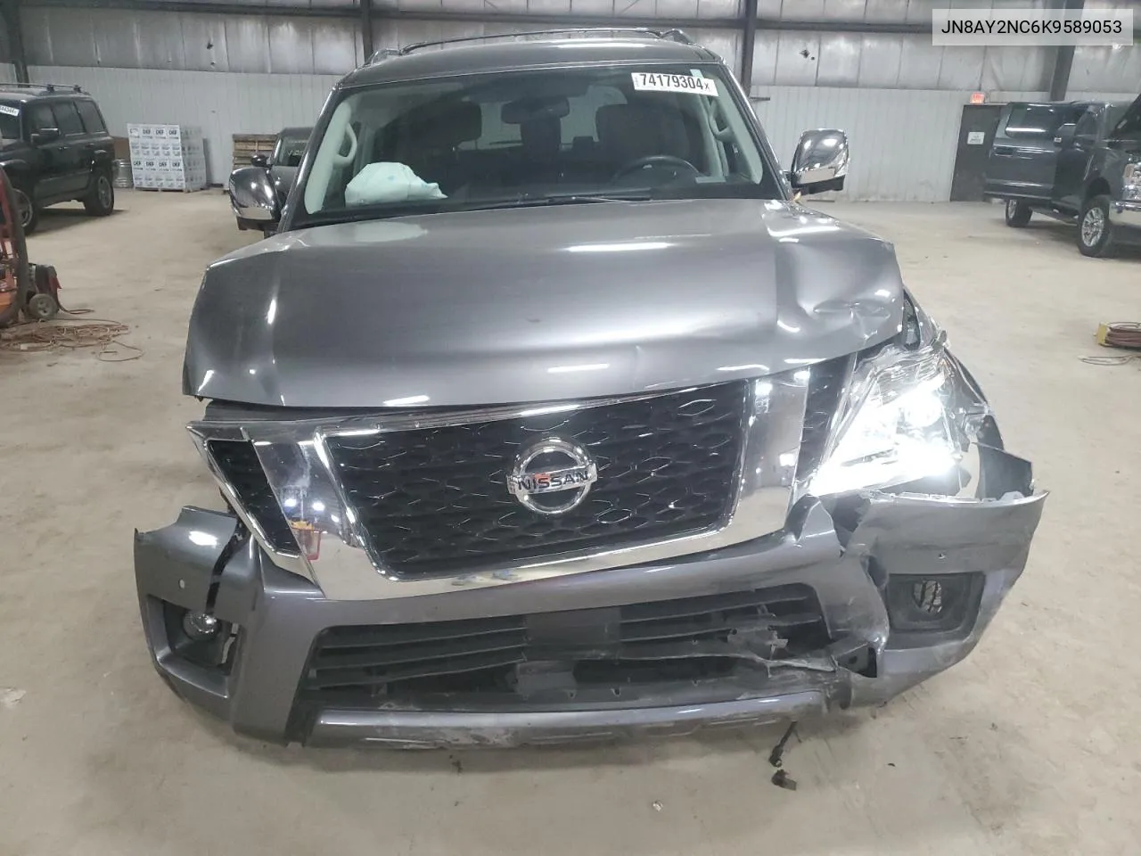 2019 Nissan Armada Sv VIN: JN8AY2NC6K9589053 Lot: 74179304