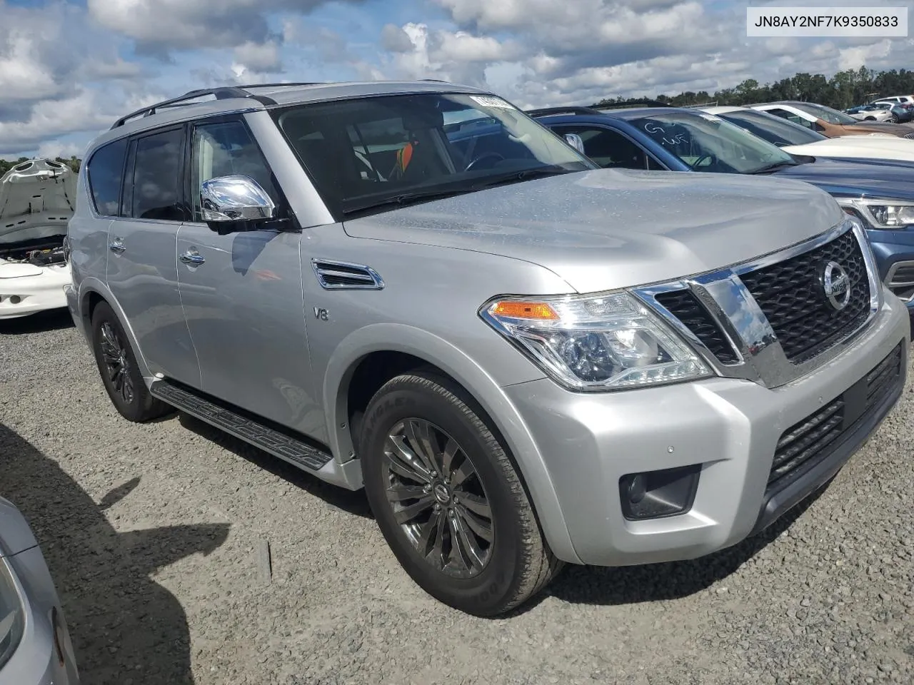 2019 Nissan Armada Platinum VIN: JN8AY2NF7K9350833 Lot: 74307744