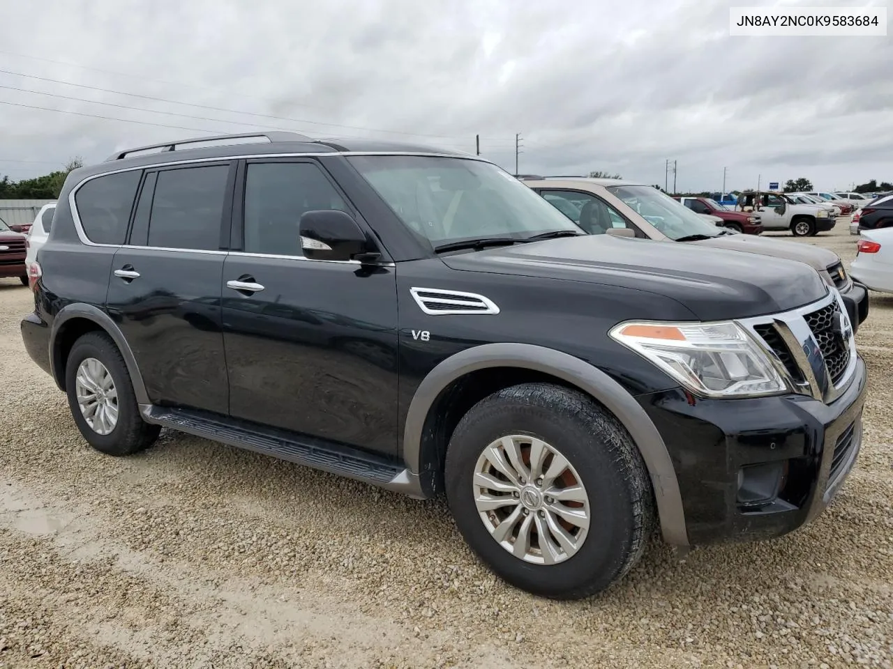 2019 Nissan Armada Sv VIN: JN8AY2NC0K9583684 Lot: 74782754