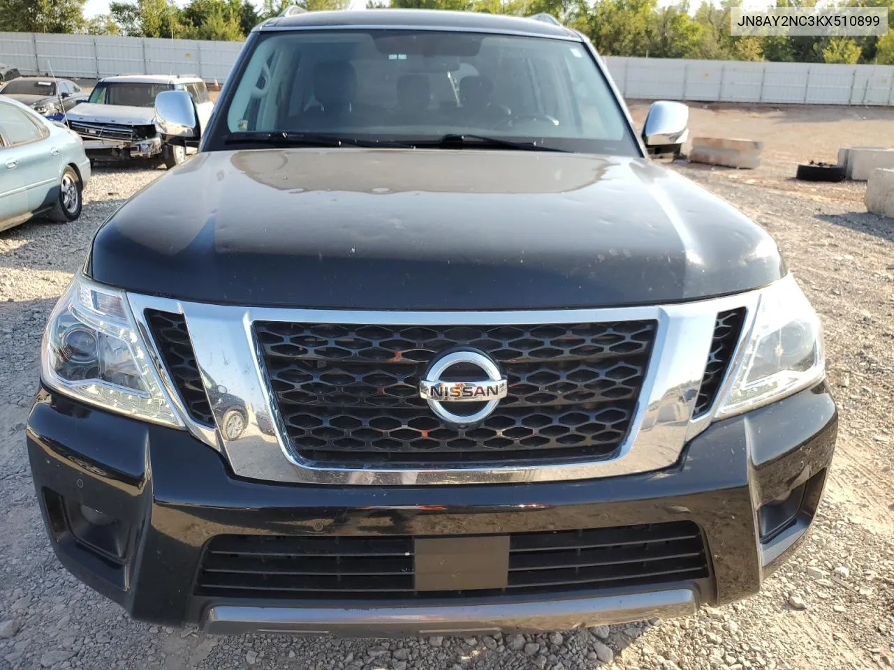 2019 Nissan Armada Sv VIN: JN8AY2NC3KX510899 Lot: 74849174