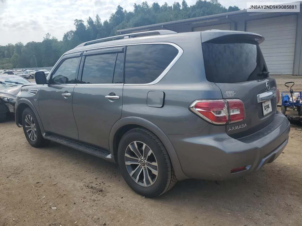 2019 Nissan Armada Sv VIN: JN8AY2ND9K9085881 Lot: 74910634