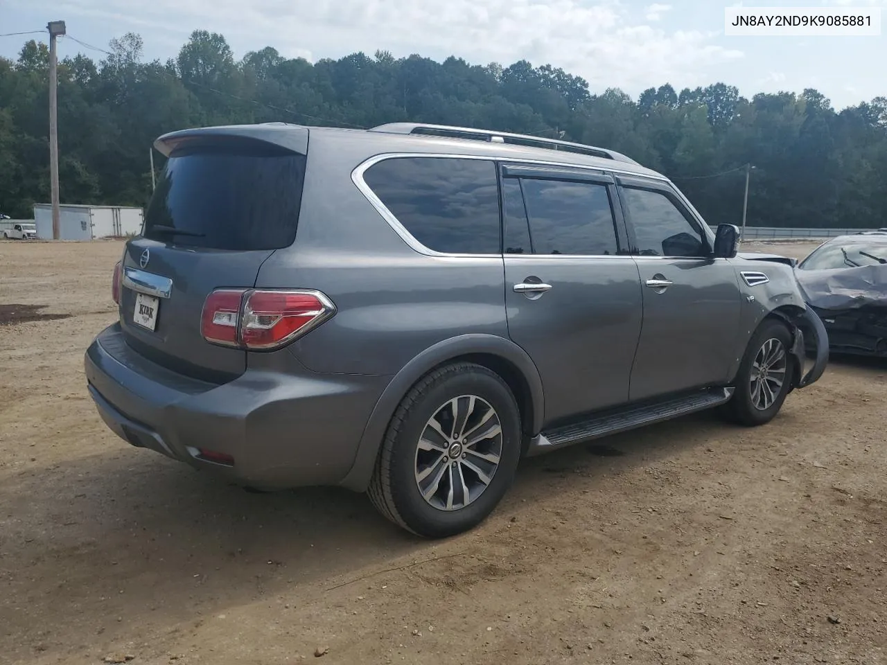 2019 Nissan Armada Sv VIN: JN8AY2ND9K9085881 Lot: 74910634