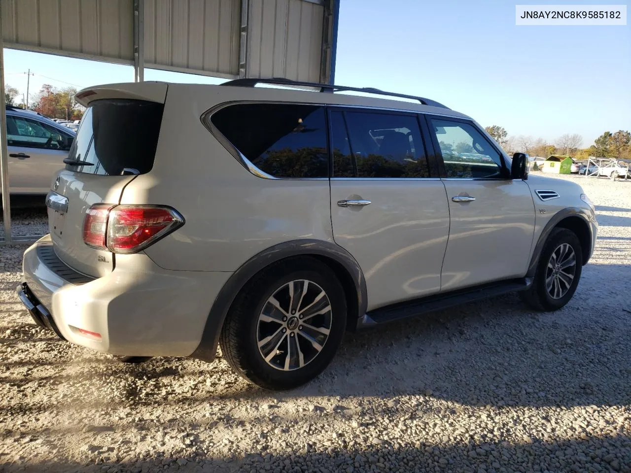 2019 Nissan Armada Sv VIN: JN8AY2NC8K9585182 Lot: 75625504