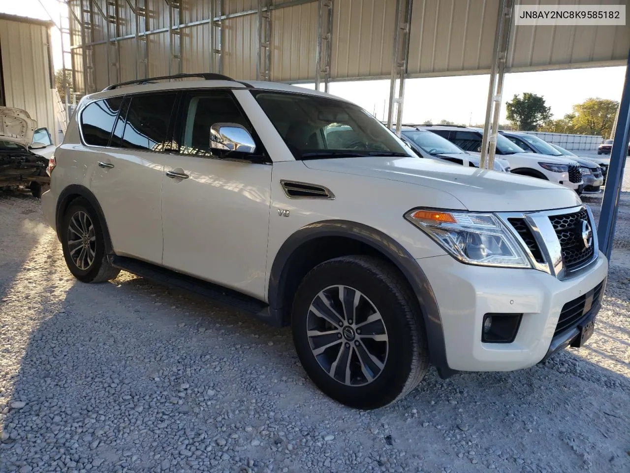 2019 Nissan Armada Sv VIN: JN8AY2NC8K9585182 Lot: 75625504