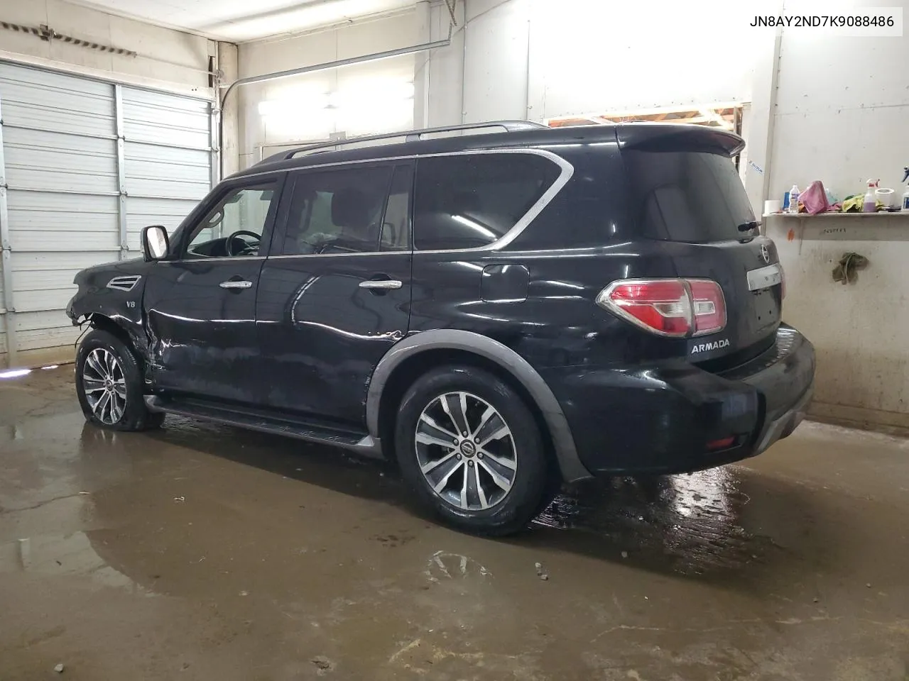 2019 Nissan Armada Sv VIN: JN8AY2ND7K9088486 Lot: 76759894