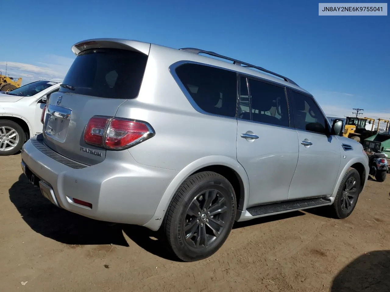 2019 Nissan Armada Platinum VIN: JN8AY2NE6K9755041 Lot: 76962474