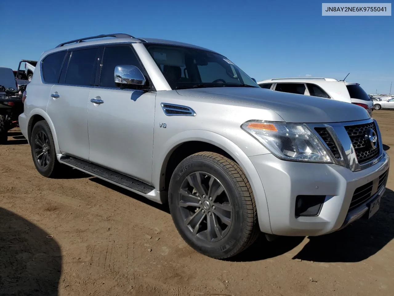 2019 Nissan Armada Platinum VIN: JN8AY2NE6K9755041 Lot: 76962474