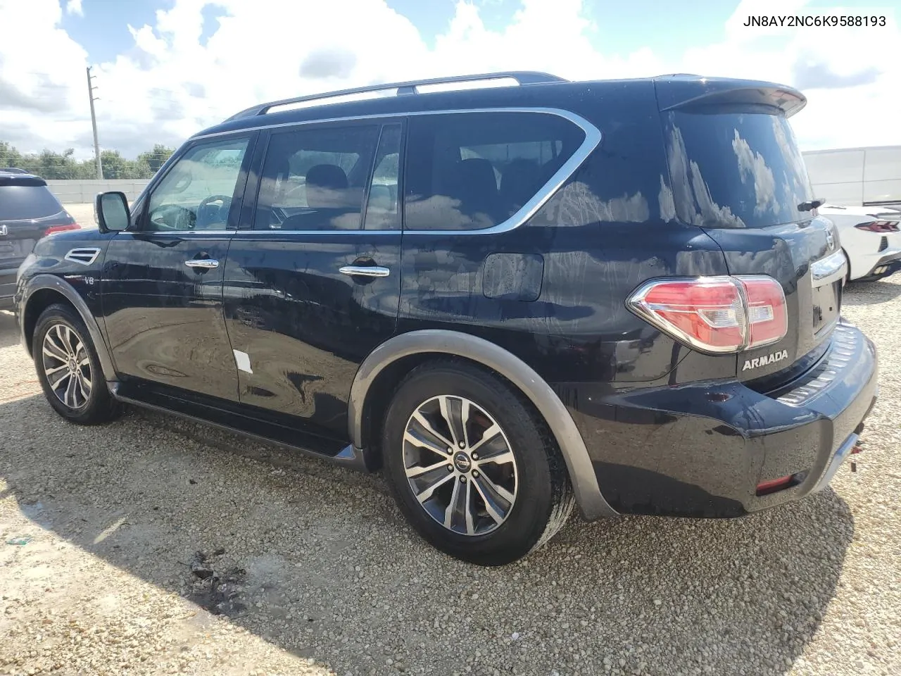 2019 Nissan Armada Sv VIN: JN8AY2NC6K9588193 Lot: 77211214