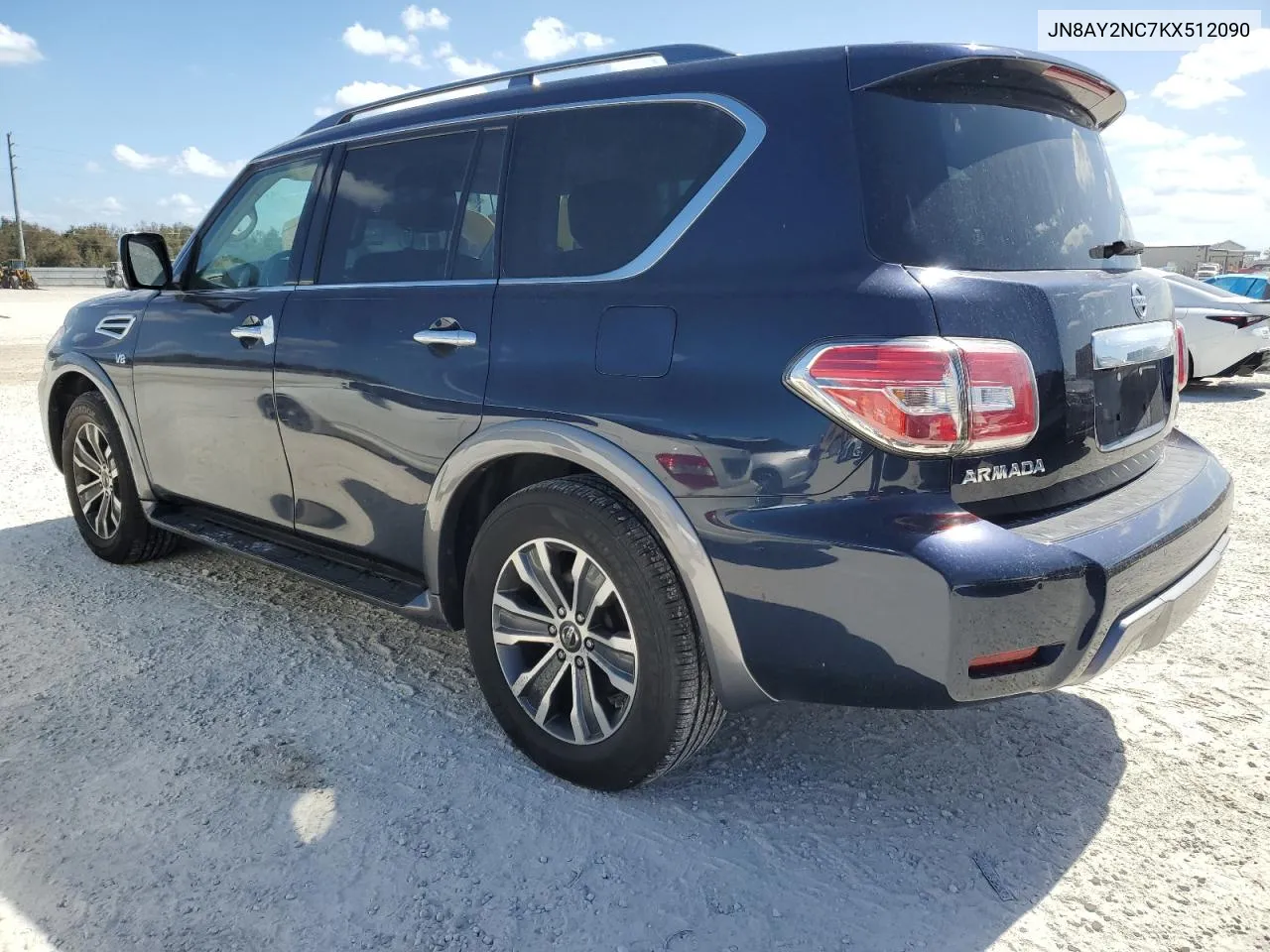 2019 Nissan Armada Sv VIN: JN8AY2NC7KX512090 Lot: 77542064