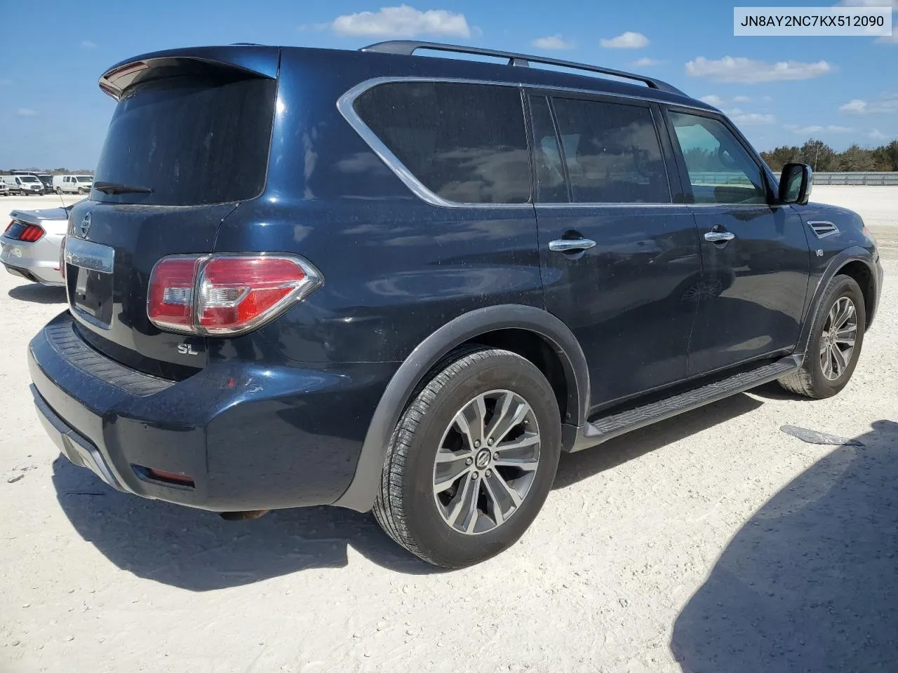 2019 Nissan Armada Sv VIN: JN8AY2NC7KX512090 Lot: 77542064