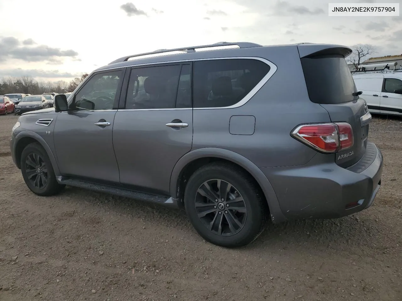 2019 Nissan Armada Platinum VIN: JN8AY2NE2K9757904 Lot: 78398324