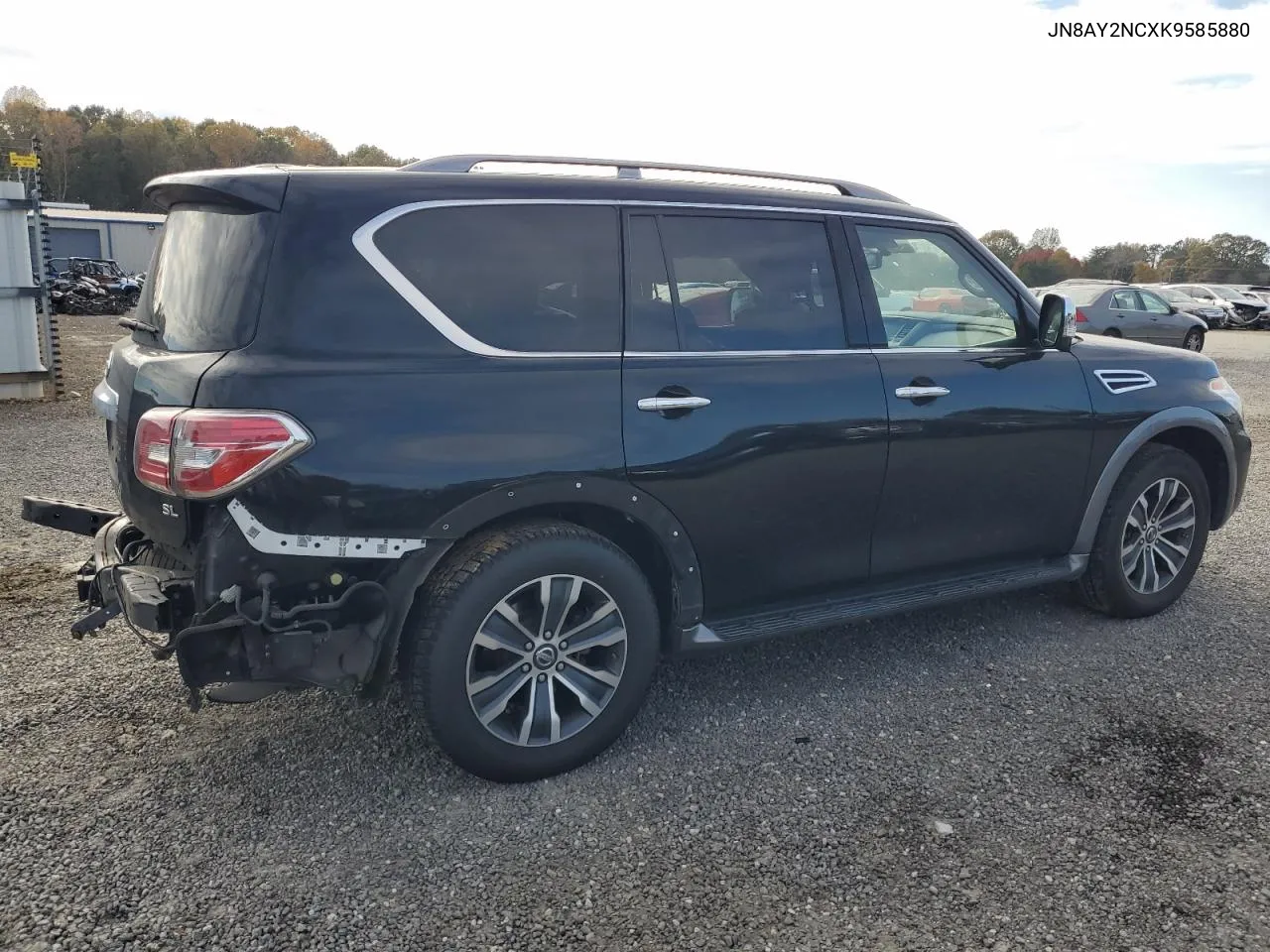 2019 Nissan Armada Sv VIN: JN8AY2NCXK9585880 Lot: 78410664