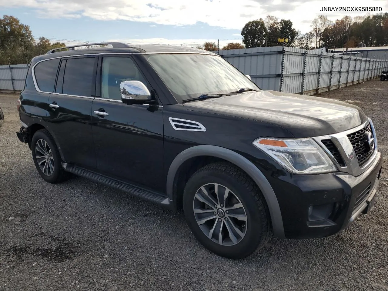 2019 Nissan Armada Sv VIN: JN8AY2NCXK9585880 Lot: 78410664