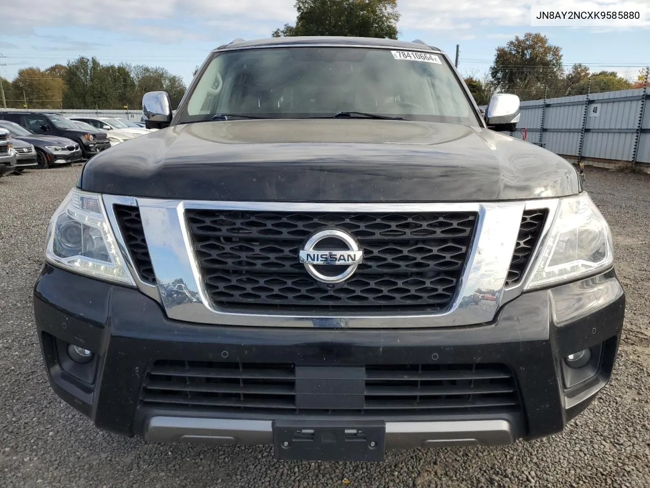 2019 Nissan Armada Sv VIN: JN8AY2NCXK9585880 Lot: 78410664