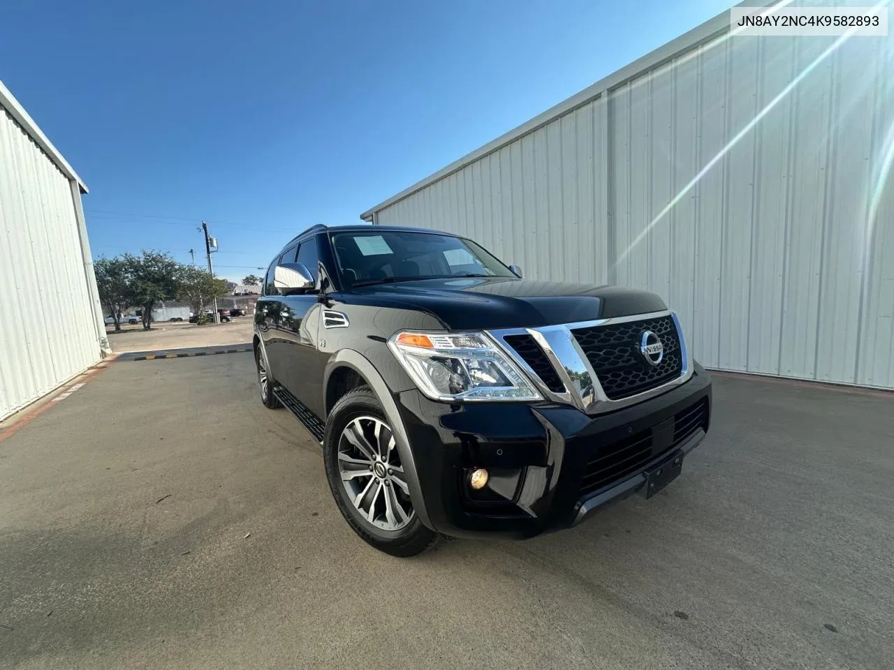 2019 Nissan Armada Sv VIN: JN8AY2NC4K9582893 Lot: 79354754