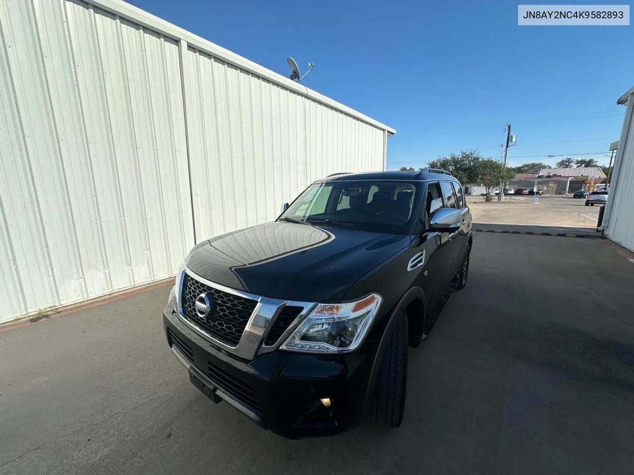 2019 Nissan Armada Sv VIN: JN8AY2NC4K9582893 Lot: 79354754