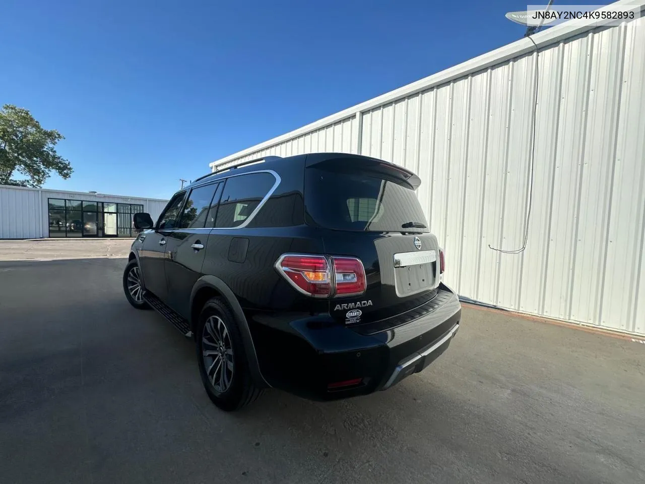 2019 Nissan Armada Sv VIN: JN8AY2NC4K9582893 Lot: 79354754