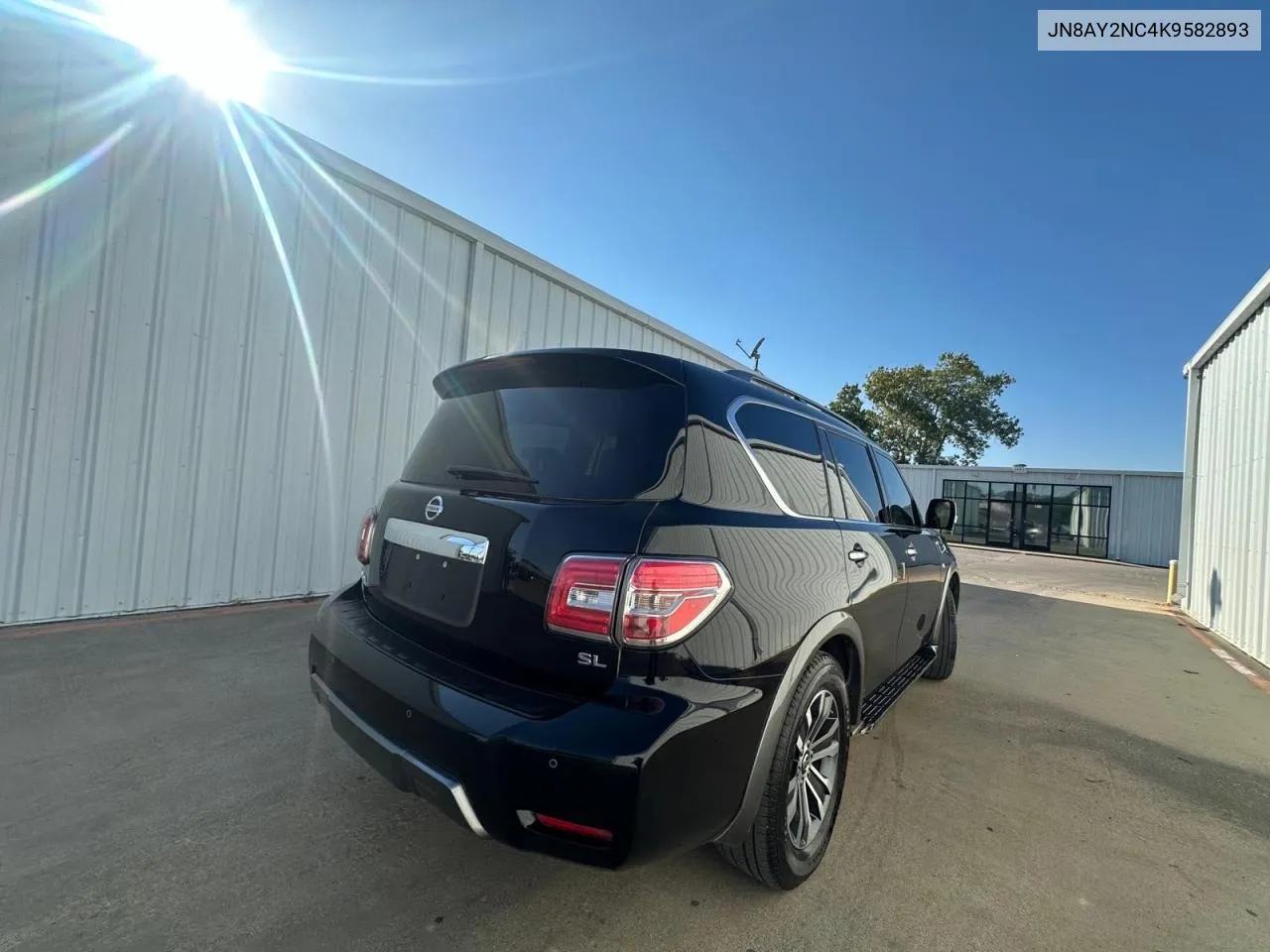 2019 Nissan Armada Sv VIN: JN8AY2NC4K9582893 Lot: 79354754