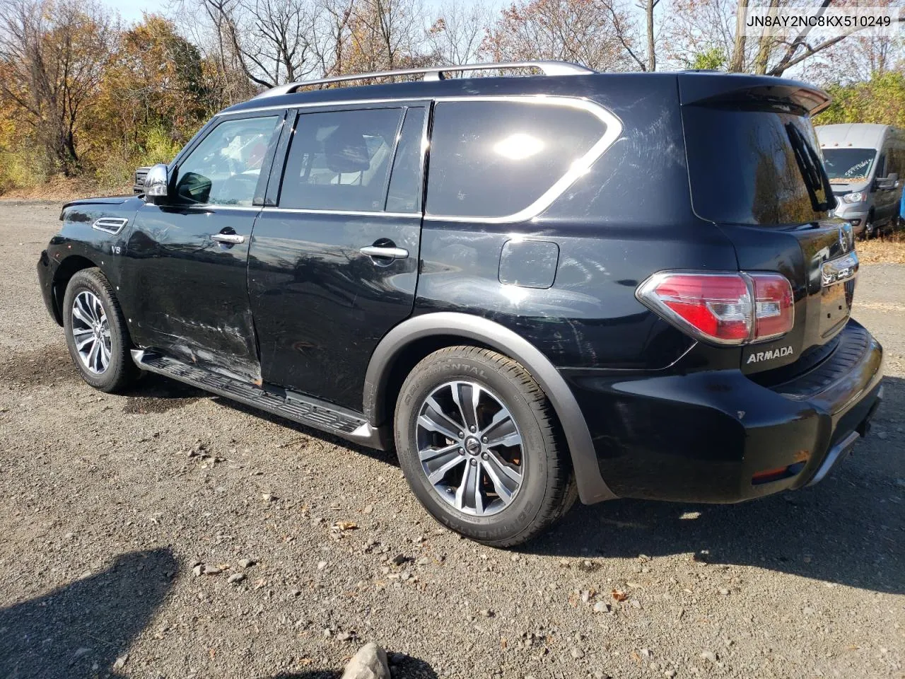 2019 Nissan Armada Sv VIN: JN8AY2NC8KX510249 Lot: 79396874