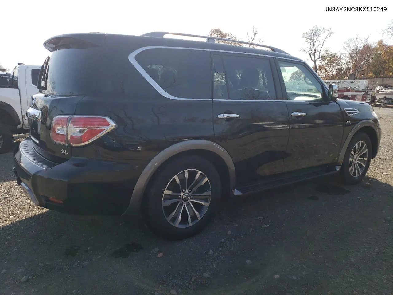 2019 Nissan Armada Sv VIN: JN8AY2NC8KX510249 Lot: 79396874