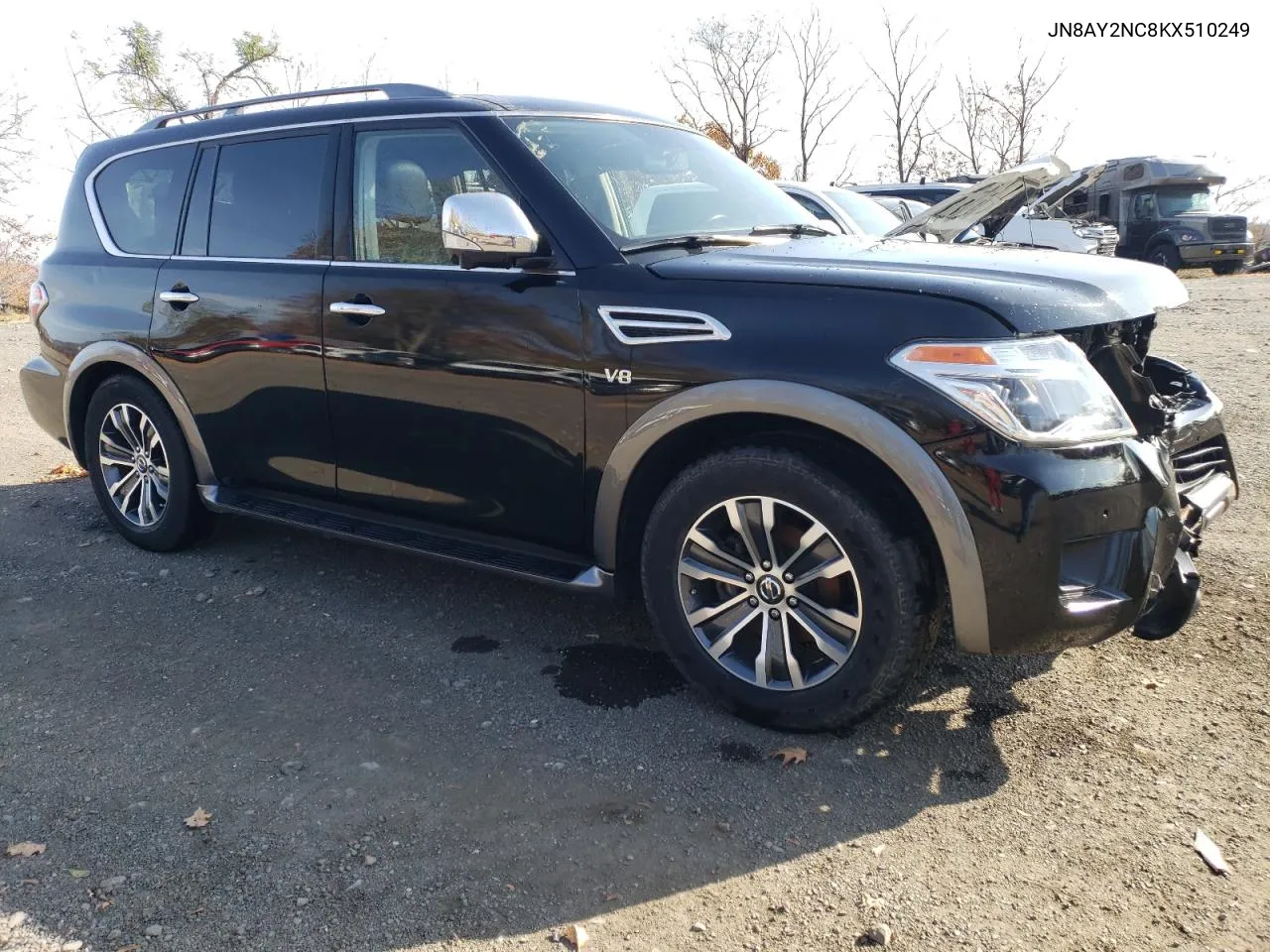 2019 Nissan Armada Sv VIN: JN8AY2NC8KX510249 Lot: 79396874