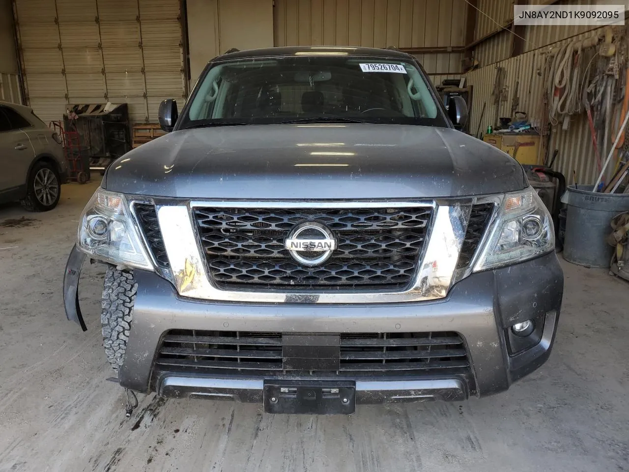 2019 Nissan Armada Sv VIN: JN8AY2ND1K9092095 Lot: 79526704