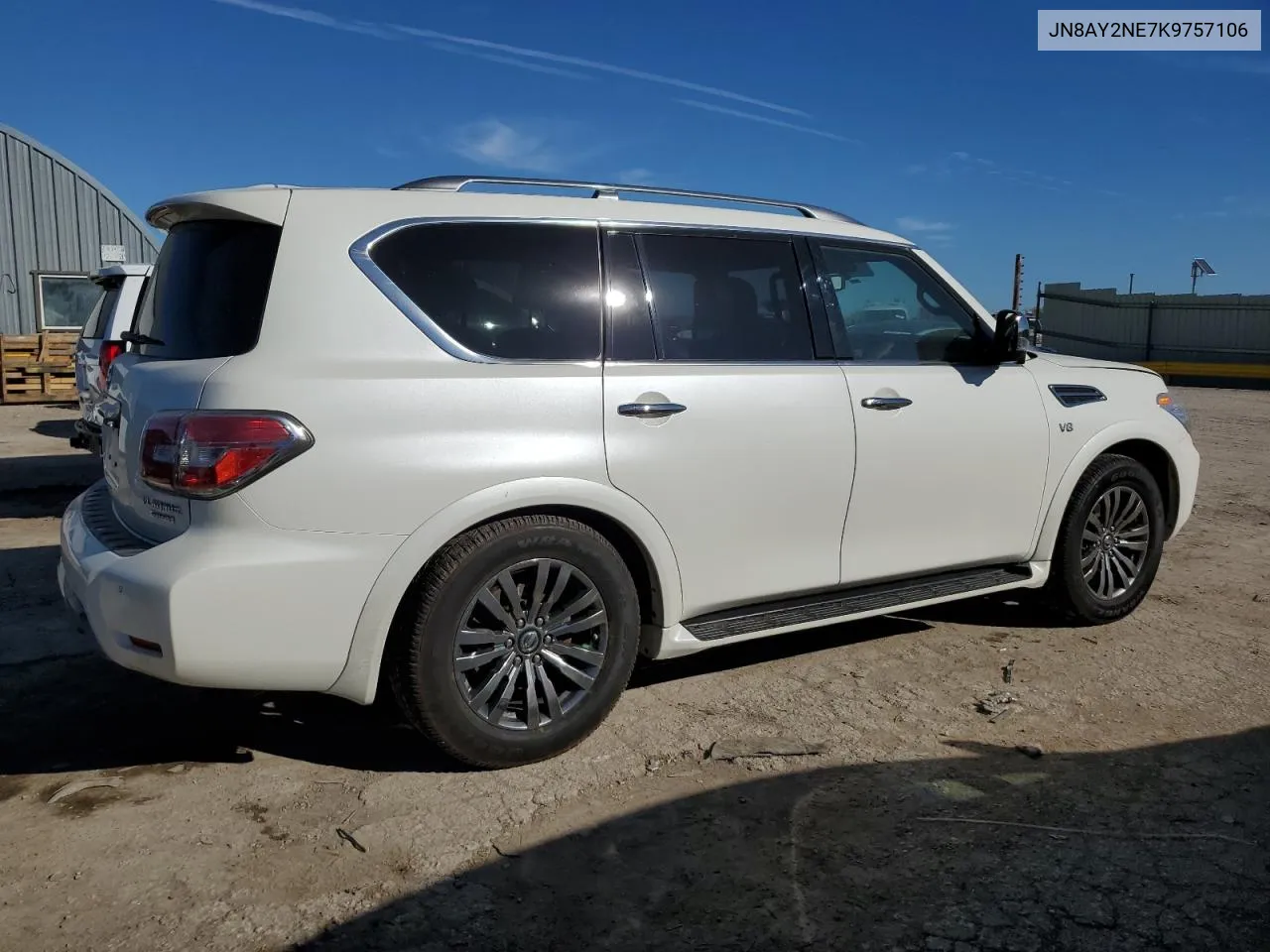 2019 Nissan Armada Platinum VIN: JN8AY2NE7K9757106 Lot: 80458664