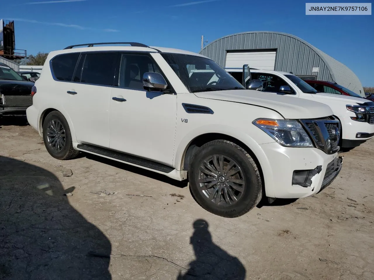 2019 Nissan Armada Platinum VIN: JN8AY2NE7K9757106 Lot: 80458664