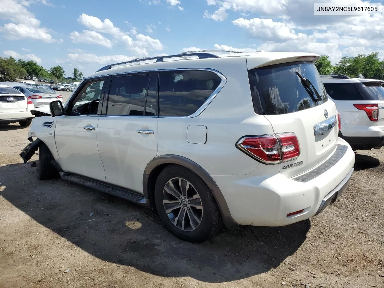 JN8AY2NC5L9617605 2020 Nissan Armada Sv