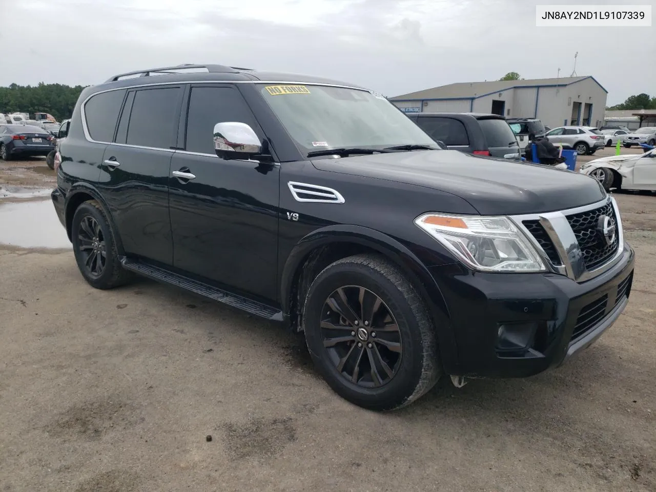 2020 Nissan Armada Sv VIN: JN8AY2ND1L9107339 Lot: 64649484