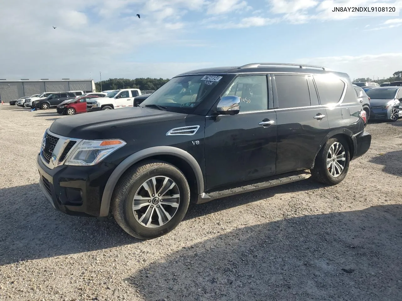 2020 Nissan Armada Sv VIN: JN8AY2NDXL9108120 Lot: 67164694