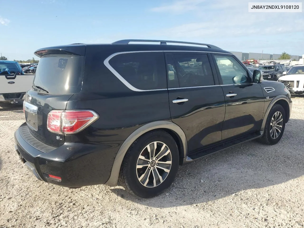 2020 Nissan Armada Sv VIN: JN8AY2NDXL9108120 Lot: 67164694